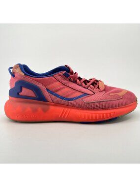 Adidas ZX 5K Boost Womens Size 9 Ross Pink Blue Athletic Running Shoes Sneakers